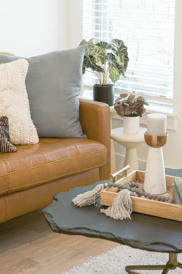 living room at Novel Mallard Creek Apartments