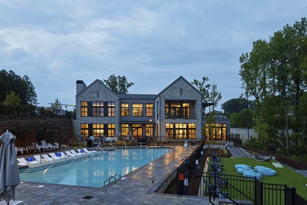 pool at Novel Mallard Creek Apartments