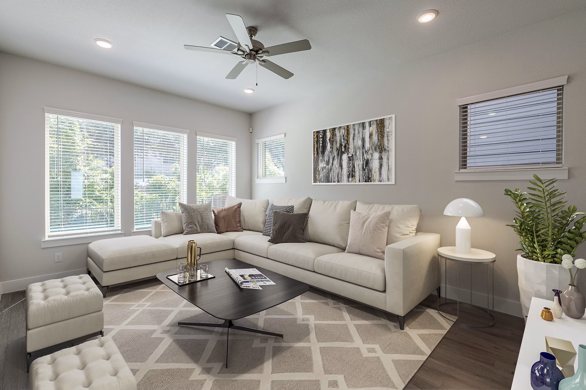 rendering at Echelon at Reverchon Bluffs Apartments