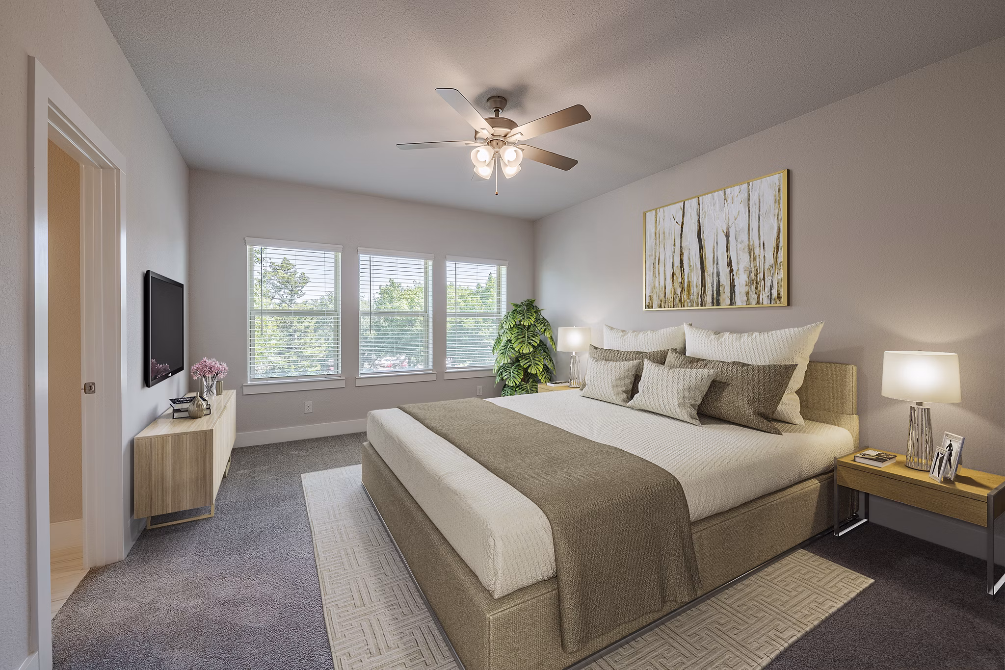 rendering at Echelon at Reverchon Bluffs Apartments
