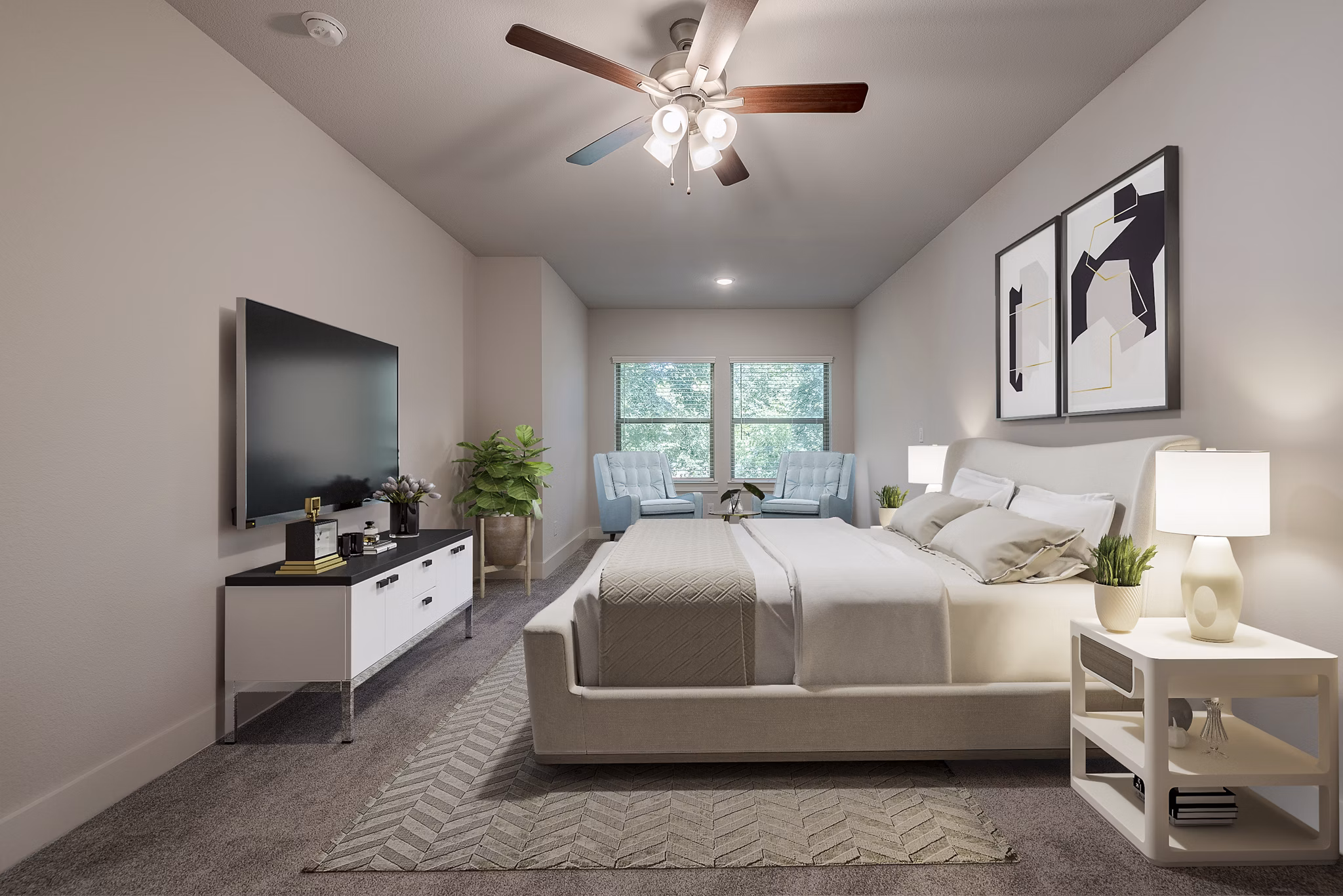rendering at Echelon at Reverchon Bluffs Apartments