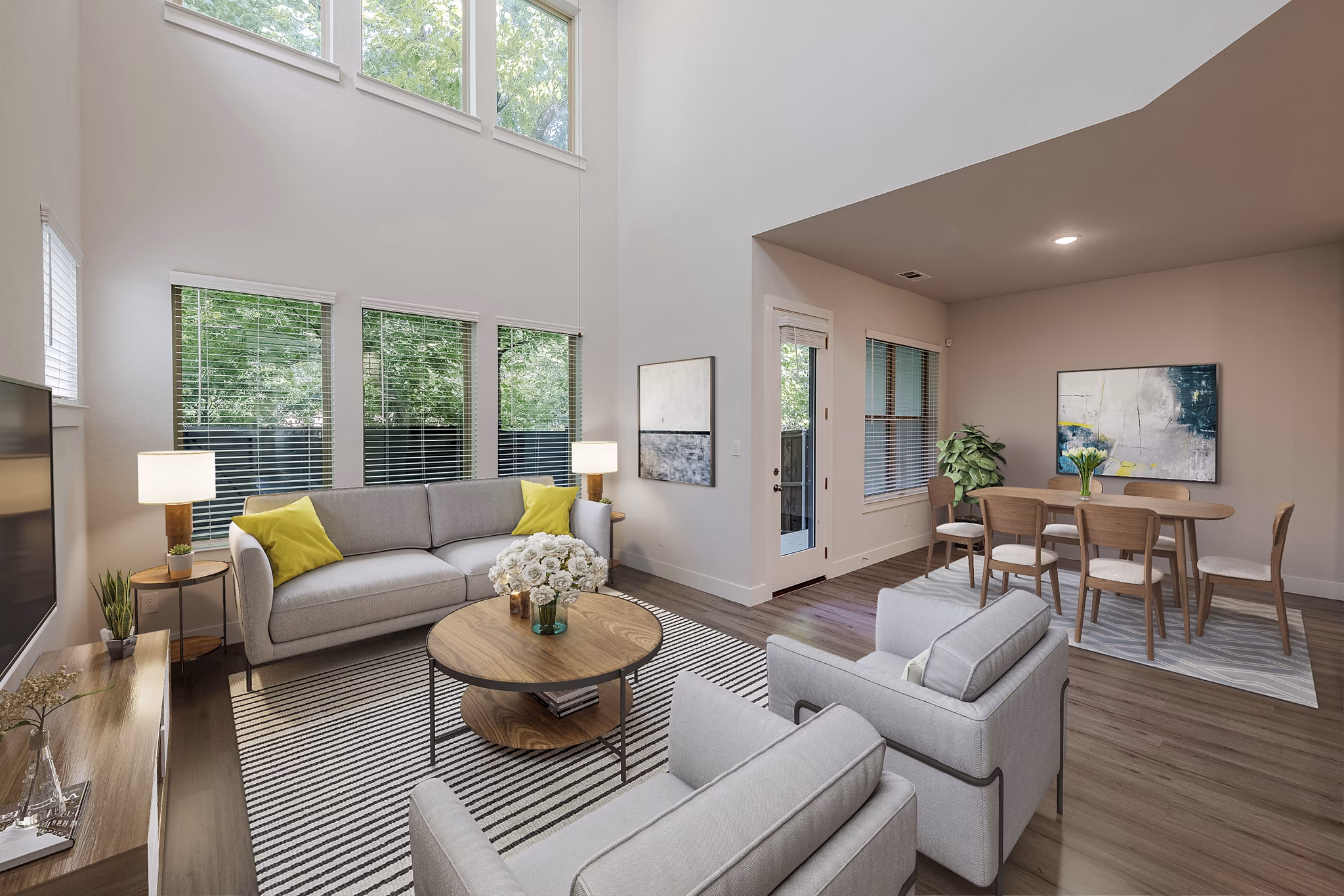 rendering at Echelon at Reverchon Bluffs Apartments