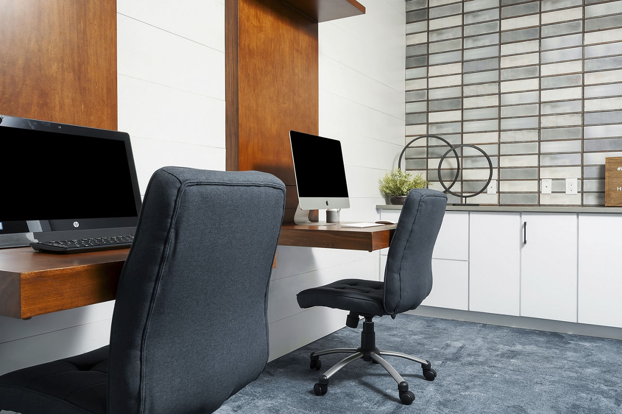 Work space at The Kelley At Samuels Avenue