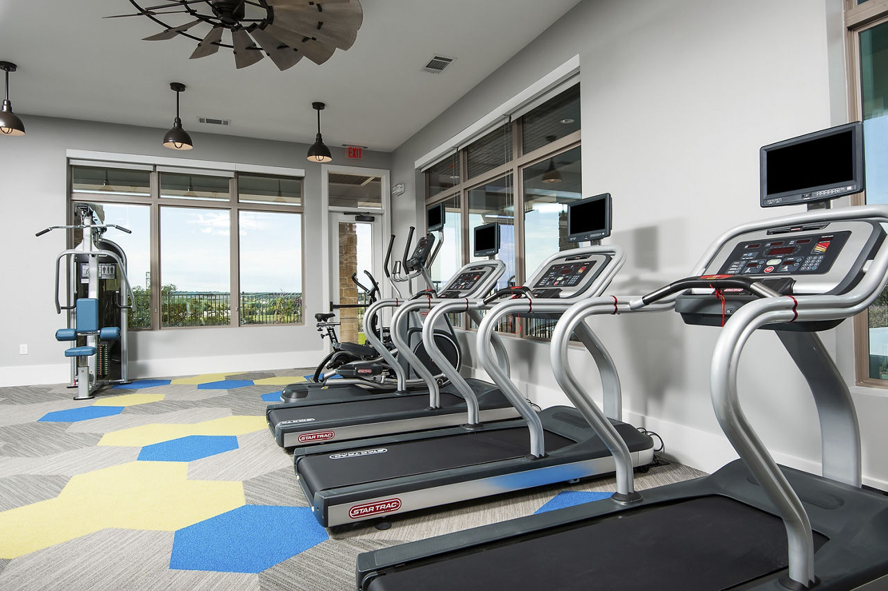 Gym at The Kelley At Samuels Avenue (3 of 3)