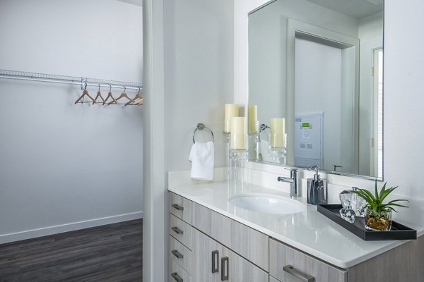 bathroom at Railway Flats Apartments