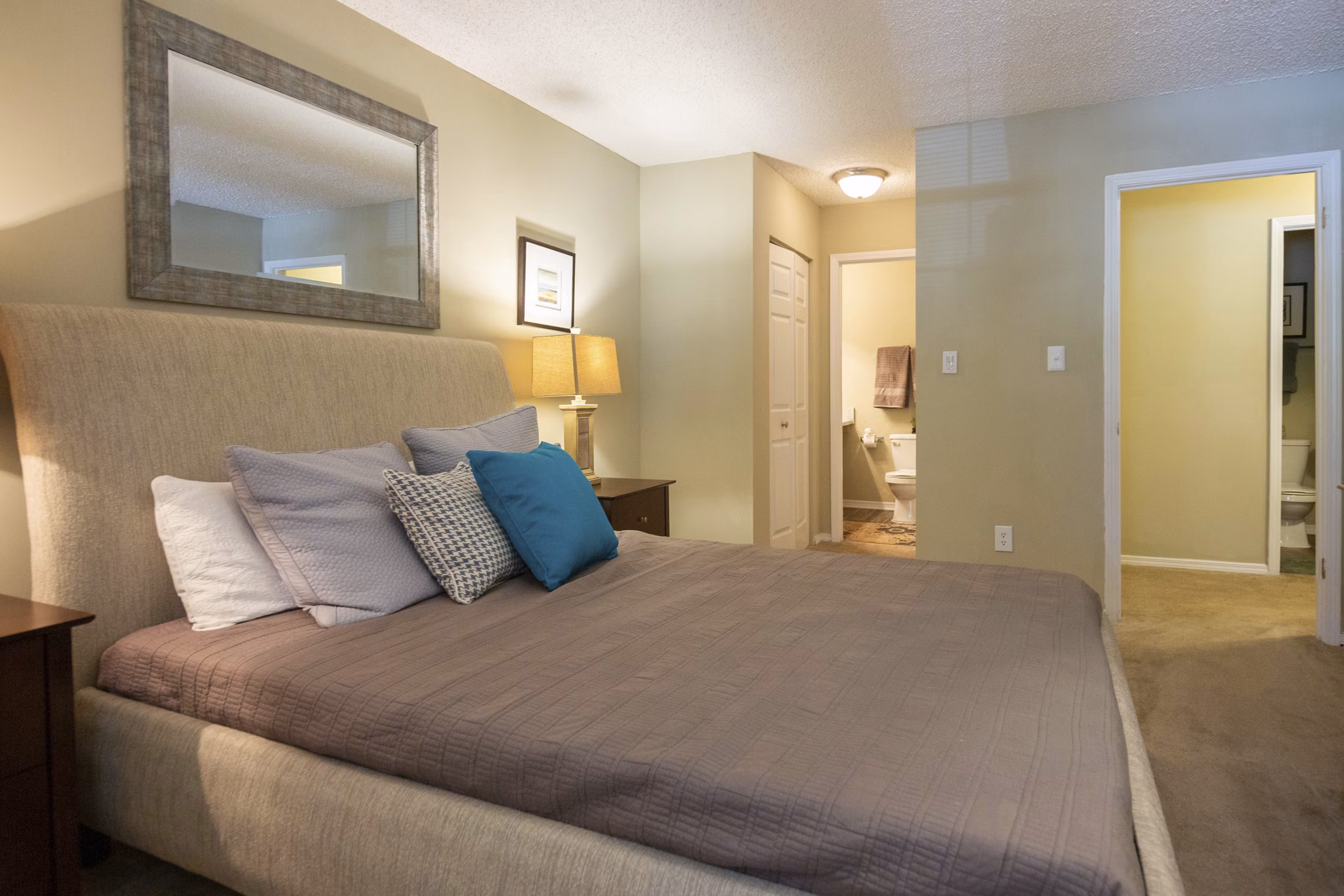 bedroom at Roswell Creek Apartments 