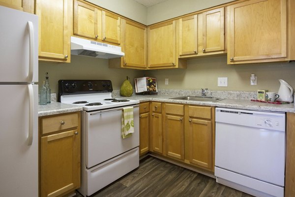 kitchen at Roswell Creek Apartments 