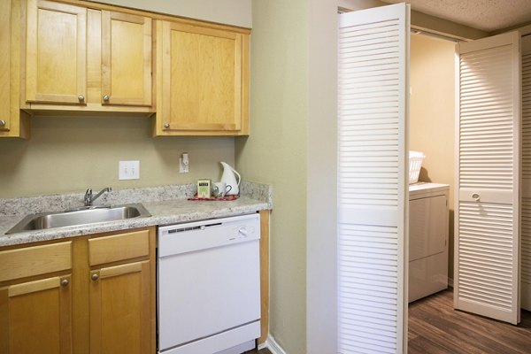 kitchen at Roswell Creek Apartments 