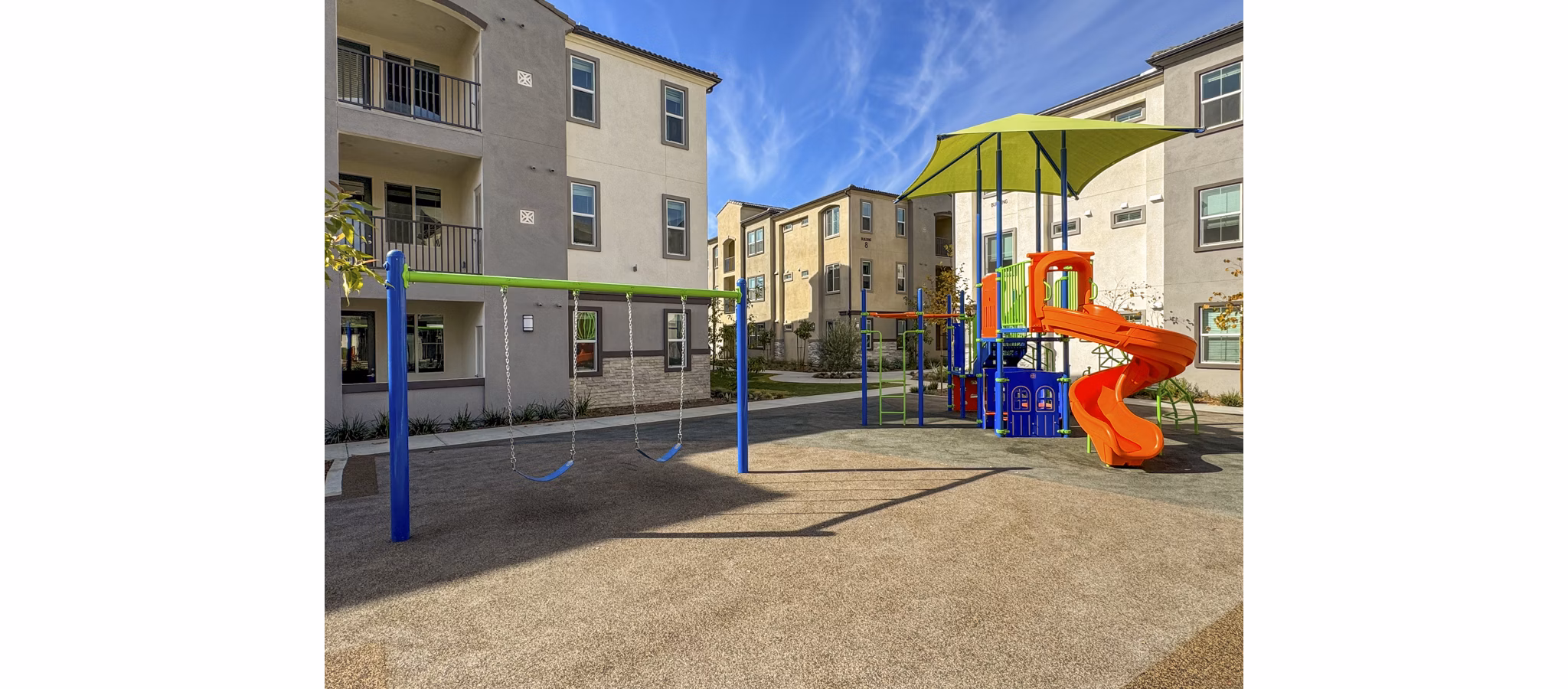 playground at Delhaven Pointe Apartments
