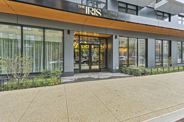 exterior at The Iris Apartments 