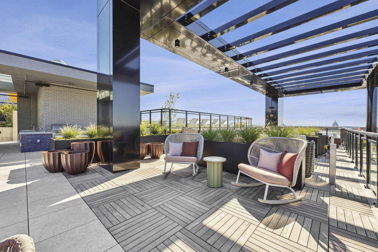 Roof deck at The Iris (3 of 4)