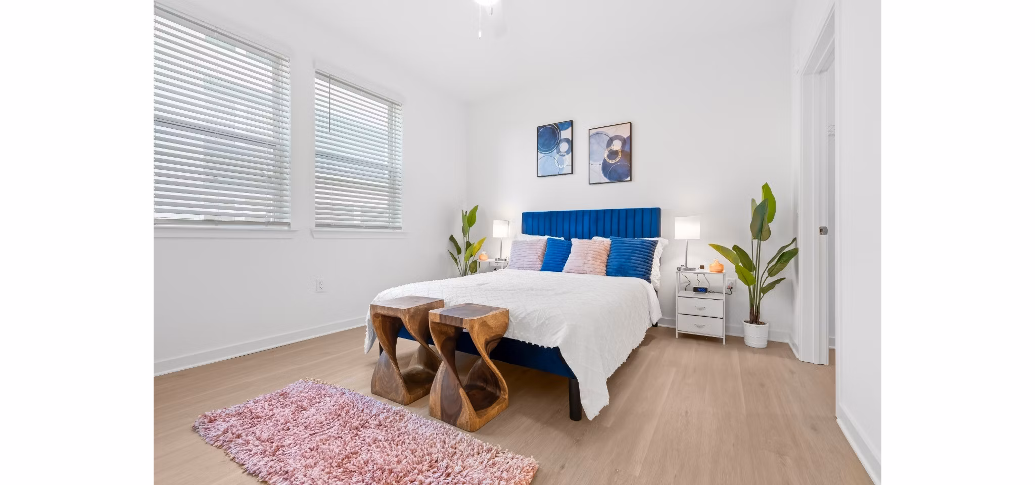 bedroom at Marlowe Live Oak Apartments 