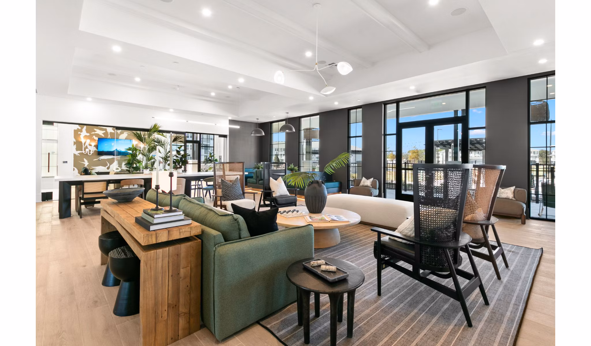 clubhouse at Marlowe Live Oak Apartments