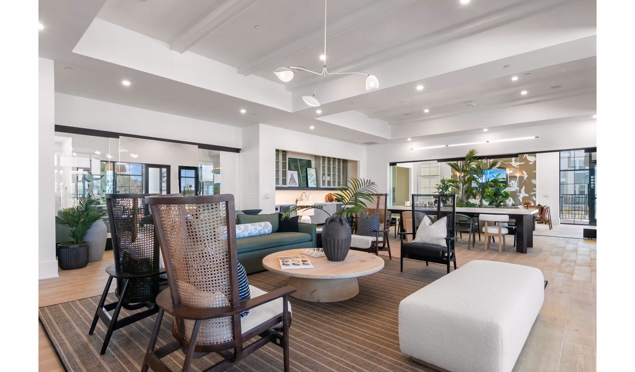 clubhouse at Marlowe Live Oak Apartments 