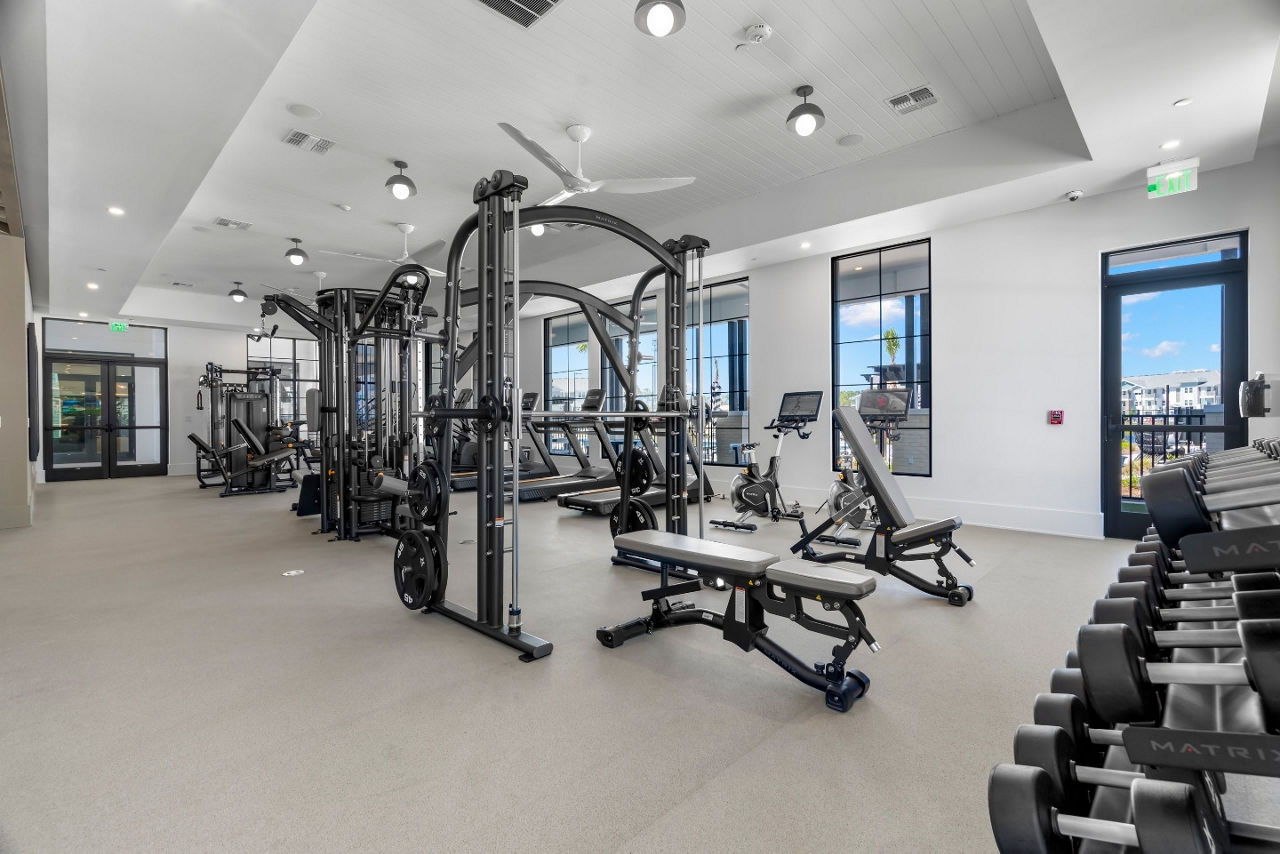 Gym at Marlowe Live Oak St Cloud (2 of 4)