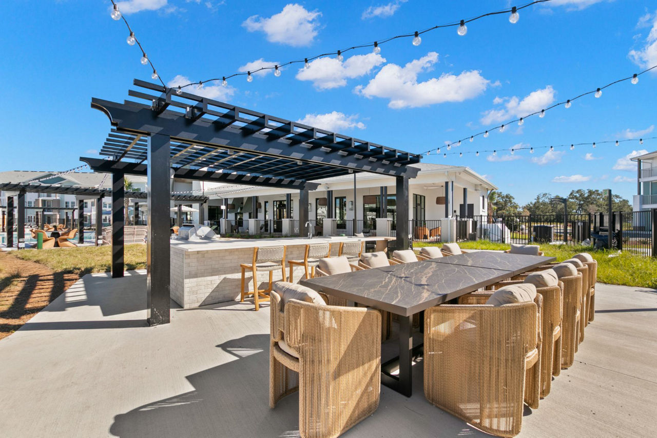 Grill area at Marlowe Live Oak St Cloud (1 of 2)