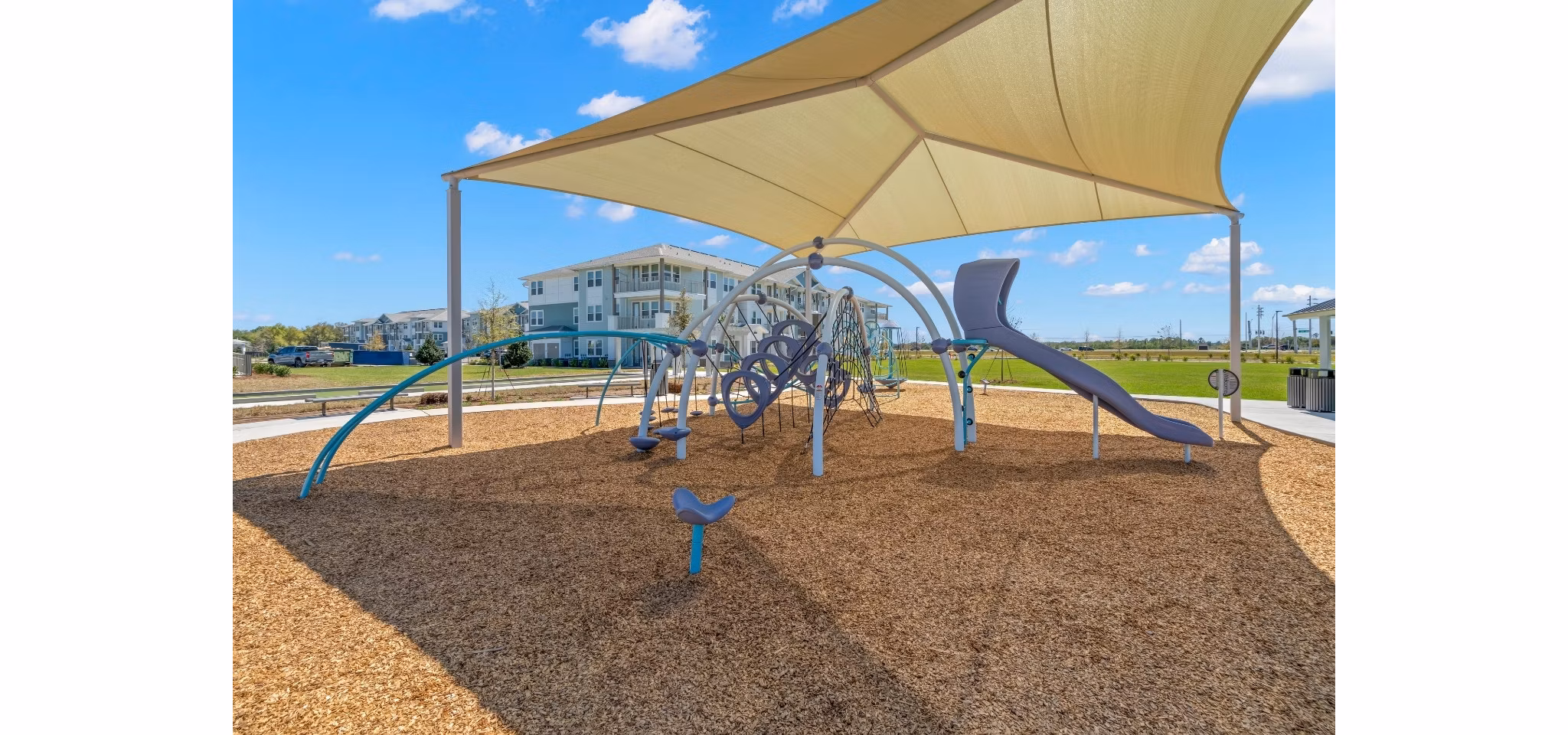 recreational area at Marlowe Live Oak Apartments 
