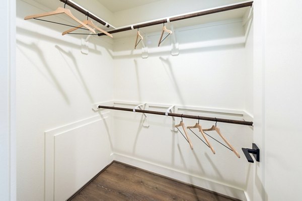 bedroom closet at Eden at Sunterra Apartments