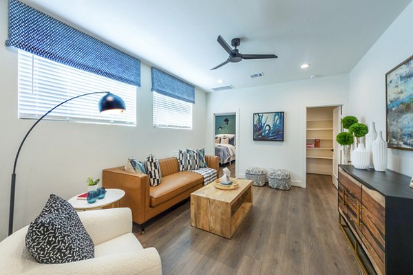 living room at Eden at Sunterra Apartments
