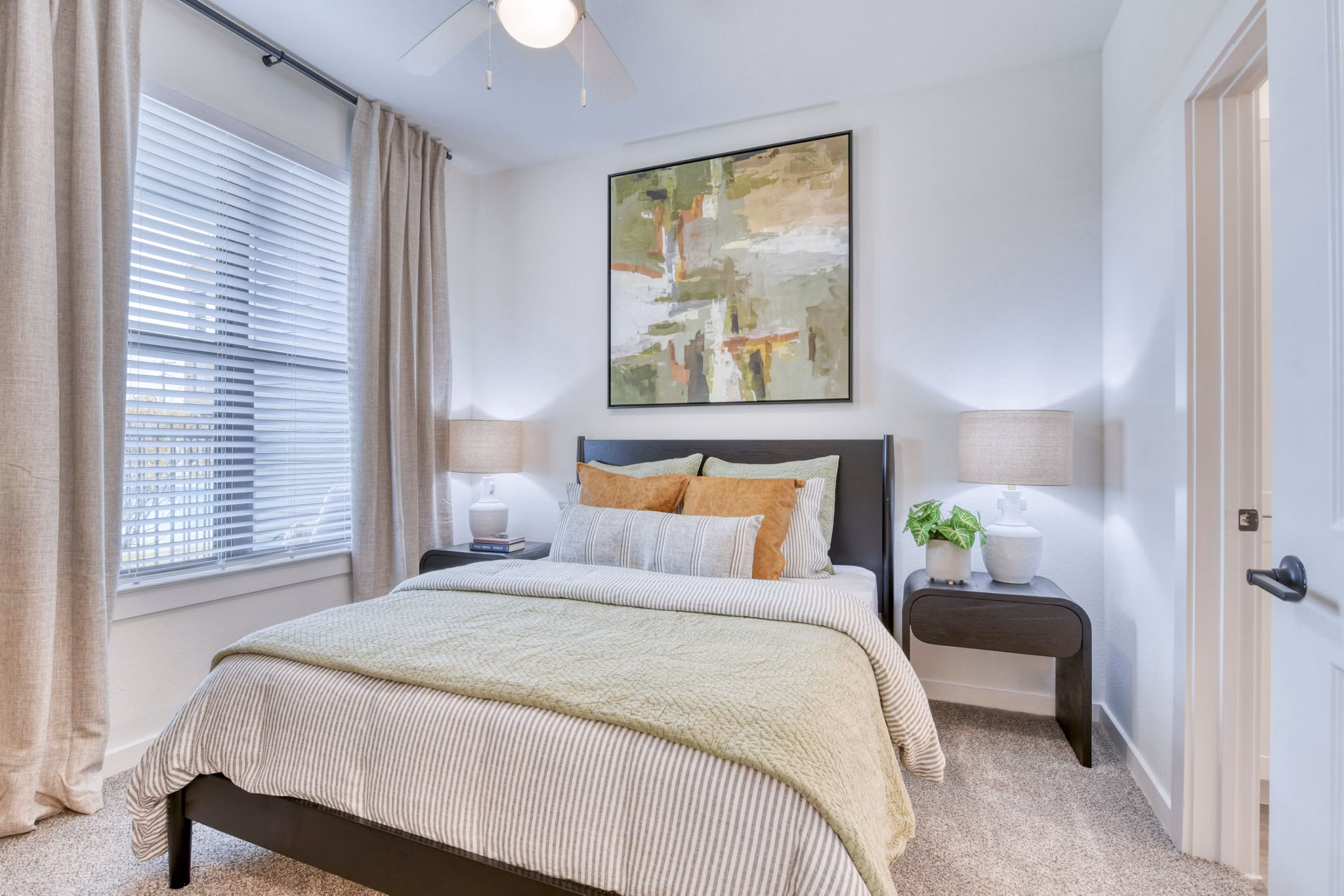 bedroom at Gateway to Gruene Apartments