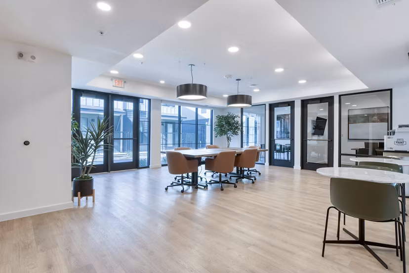 clubhouse meeting facility at Gateway to Gruene Apartments