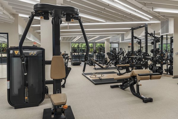fitness center at The Monde Scottsdale Apartments 