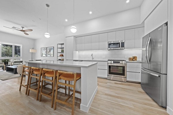 kitchen at The Monde Scottsdale Apartments