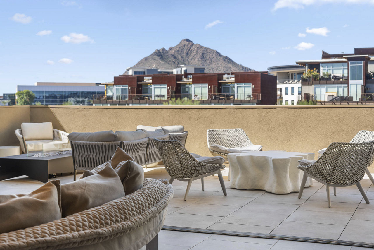 Roof deck at The Monde Scottsdale (2 of 2)