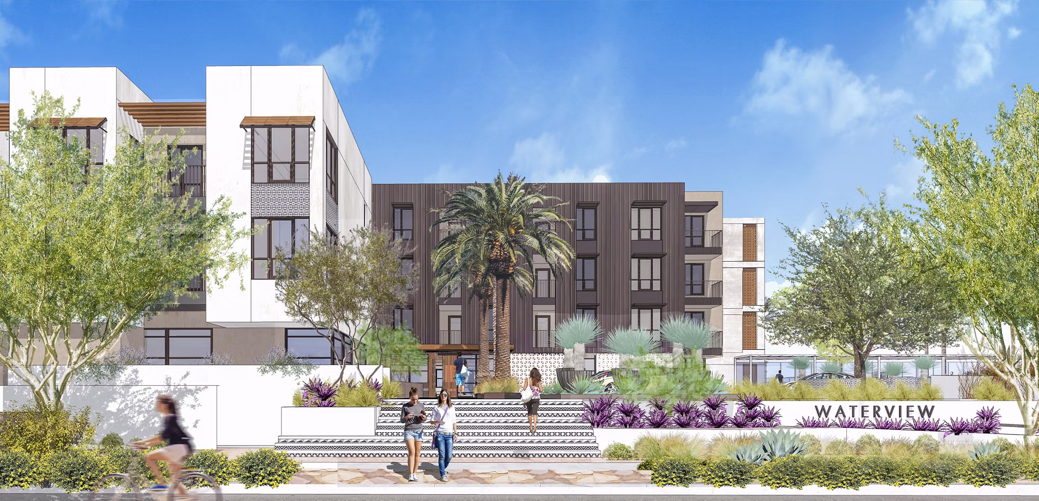 Luxury apartments with stunning pool views at The Monde Scottsdale Apartments