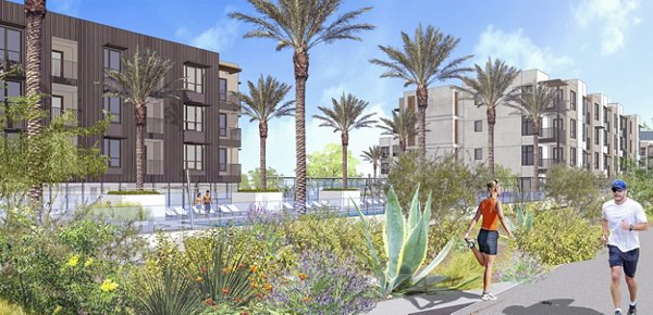 rendering at The Monde Scottsdale Apartments