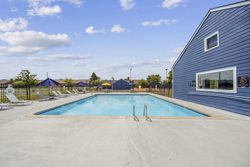 pool at The M Club Apartments Apartments