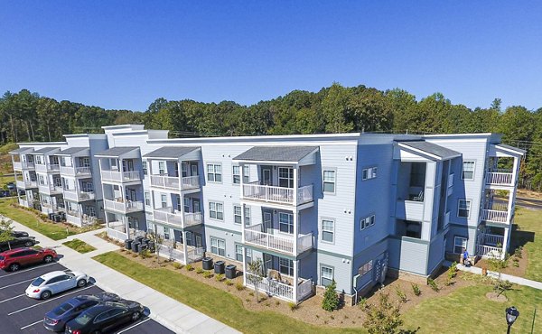 building/exterior at Indigo at Cross Creek Apartments