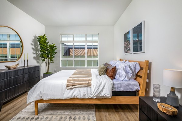 bedroom at Lumia Apartments