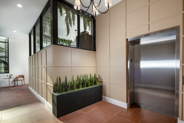 Elegant clubhouse with modern decor at Lumia Apartments