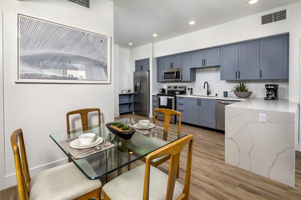 dining room at Lumia Apartments