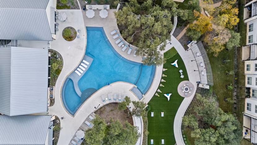 view at The Evergrove at Crystal Village Apartments 