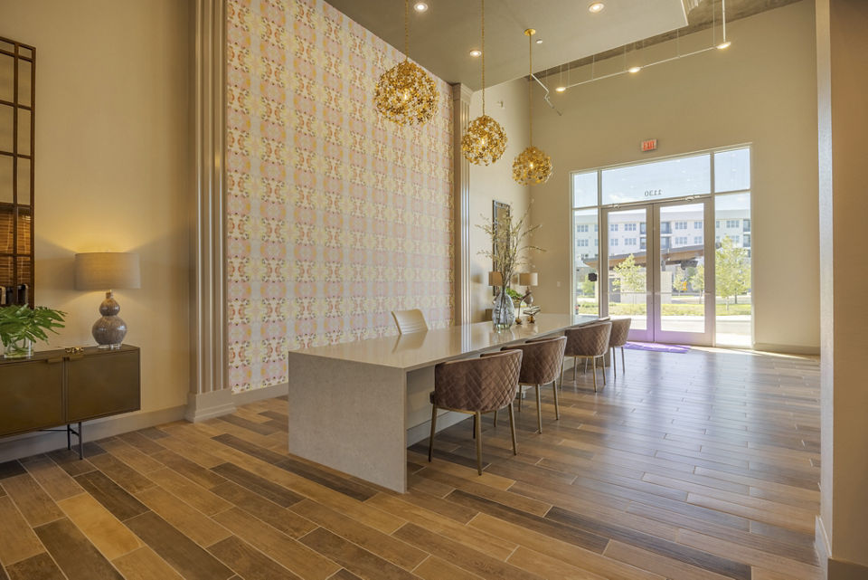 clubhouse at The Janis Apartments