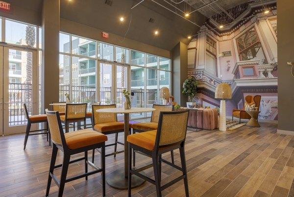 clubhouse at The Janis Apartments