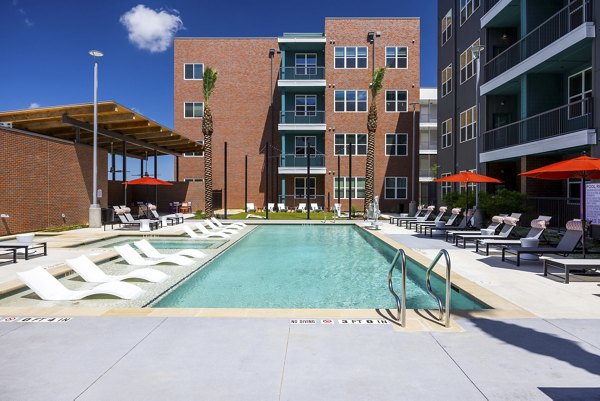 pool at The Janis Apartments