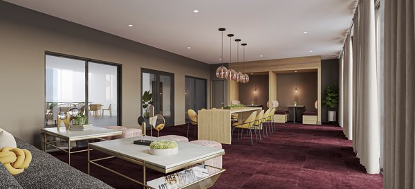 rendering at The Janis Apartments