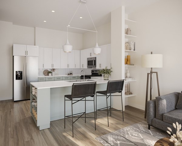 rendering at The Janis Apartments