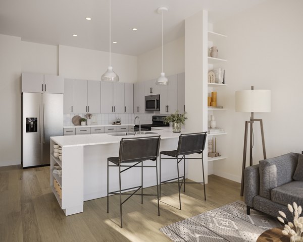 rendering at The Janis Apartments