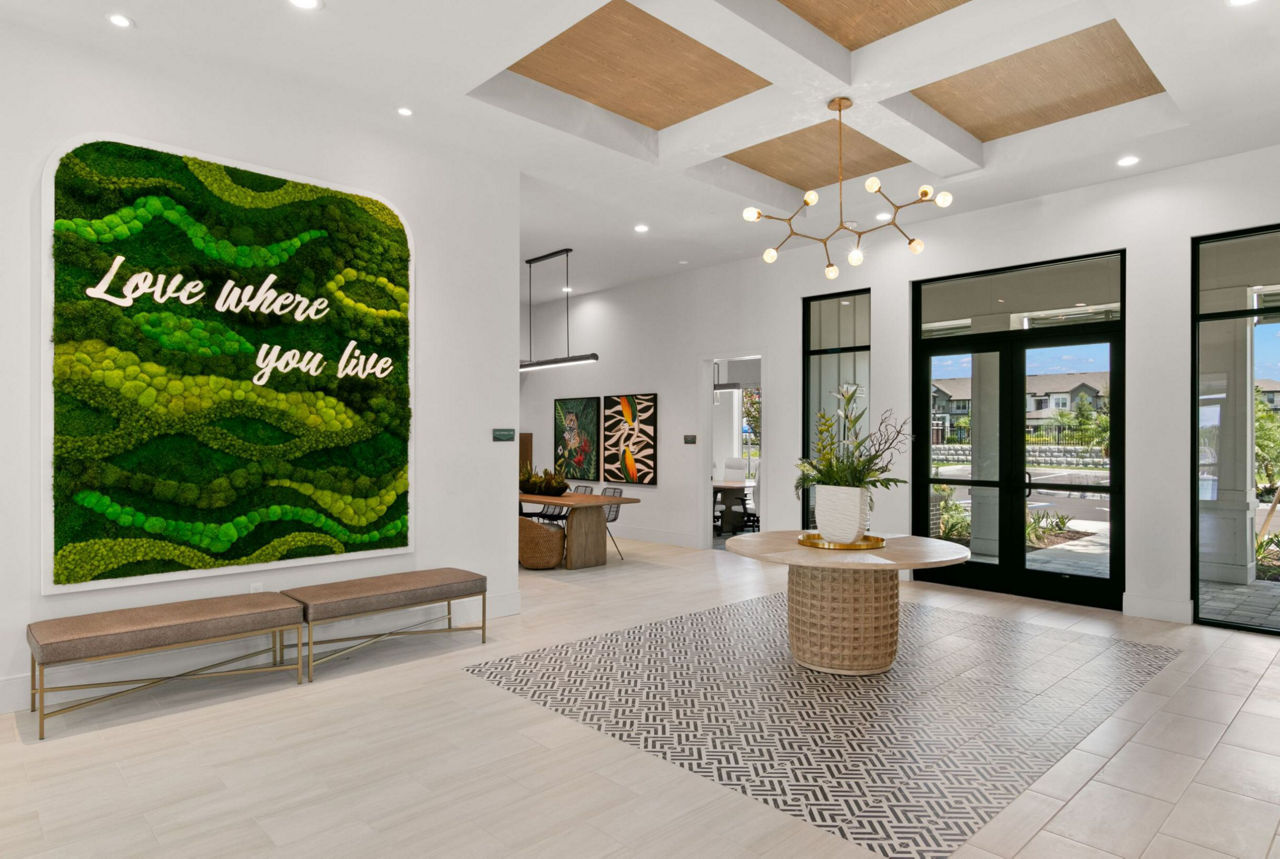 Lobby at Marlowe Ridgeview (2 of 3)