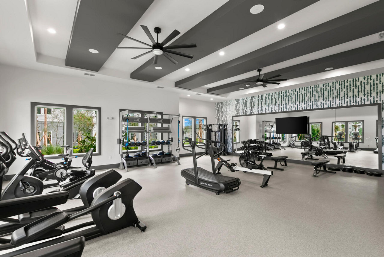 Gym at Marlowe Ridgeview