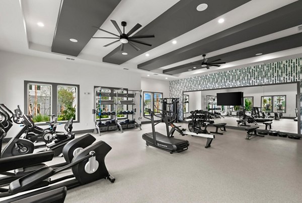 fitness center at Marlowe Ridgeview Apartments