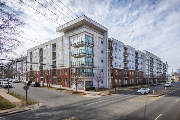 exterior at The Gibson Apartments