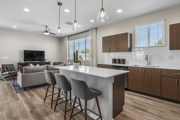 kitchen at Montana del Sur Apartments