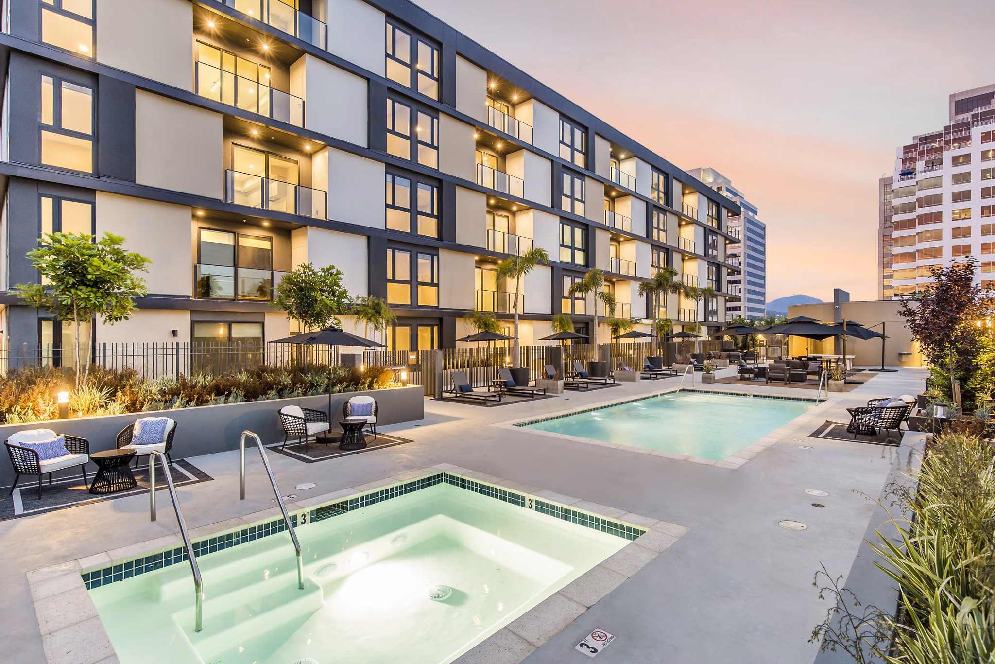 rendering at Arista Glendale Apartments