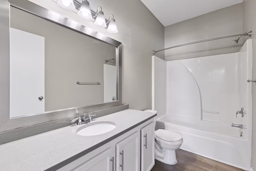bathroom at Arbor Steele Creek Apartments 