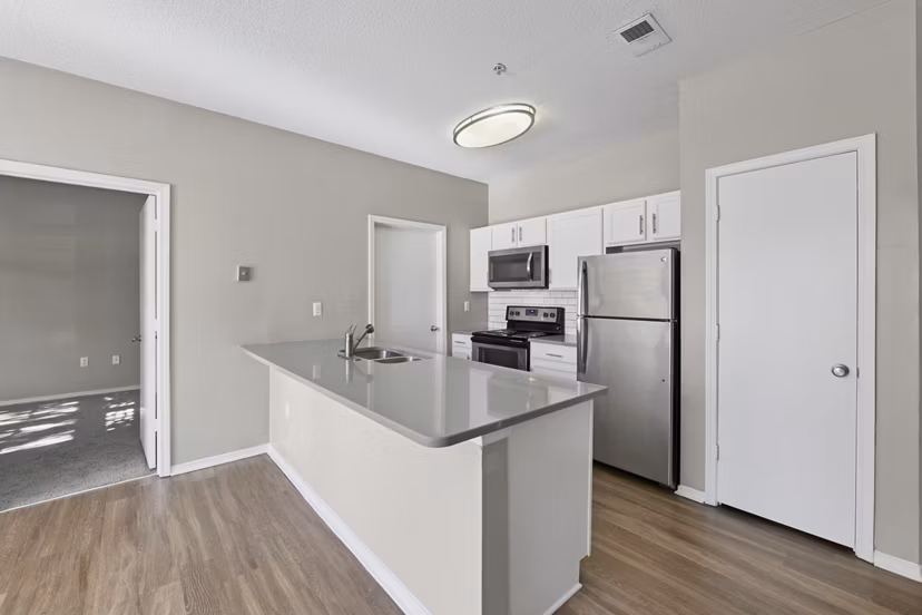 kitchen at Arbor Steele Creek Apartments 